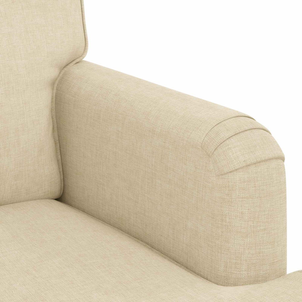 Produktbild för Soffa Kräm 84 x 80 x 85 cm tyg