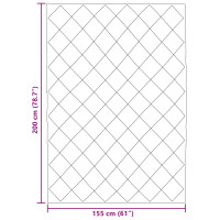 Produktbild för Sommar Duvet Antracit 200 x 155 cm Mikrofiber