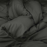 Produktbild för Sommar Duvet Antracit 220 x 155 cm Mikrofiber