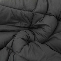 Produktbild för Sommar Duvet Svart och Anthracit 200 x 135 cm Mikrofiber