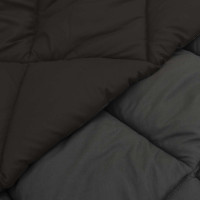Produktbild för Sommar Duvet Svart och Anthracit 220 x 240 cm Mikrofiber
