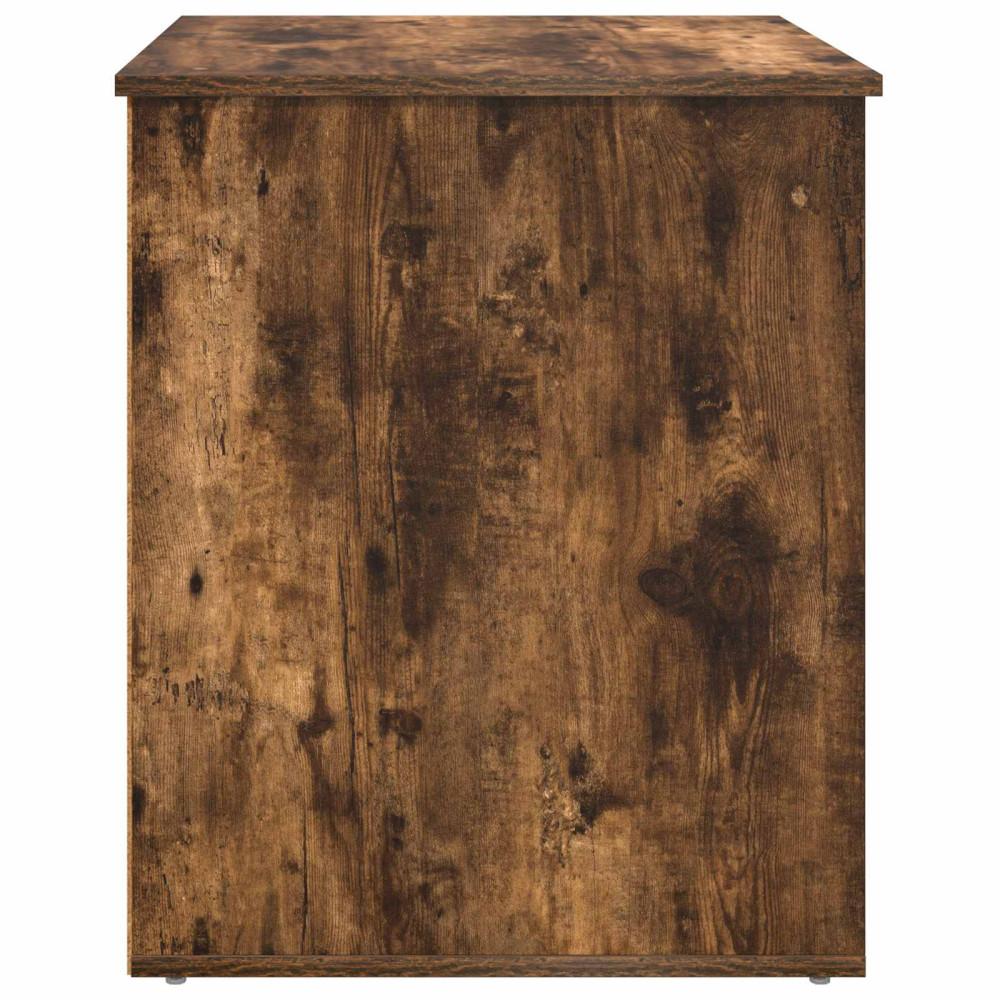 Produktbild för Katt hus Rökt ek 53 x 52 x 62 cm Konstruerat trä