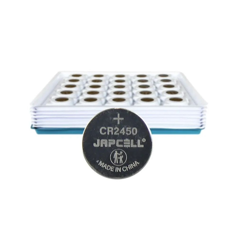 Produktbild för Japcell CR2450 knappcells litiumbatterier