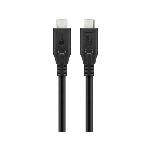 Goobay goobay - USB typ C-kabel - 24 pin USB-C till 24 pin USB-C - 50 cm
