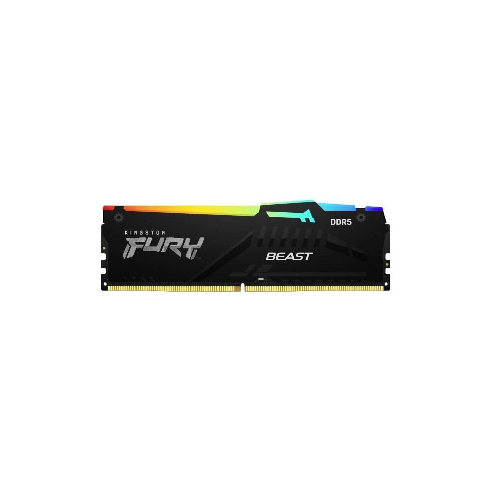 Produktbild för Kingston FURY Beast RGB - DDR5 - modul - 16 GB - DIMM 288-pin / PC5-44800 - ej buffrad