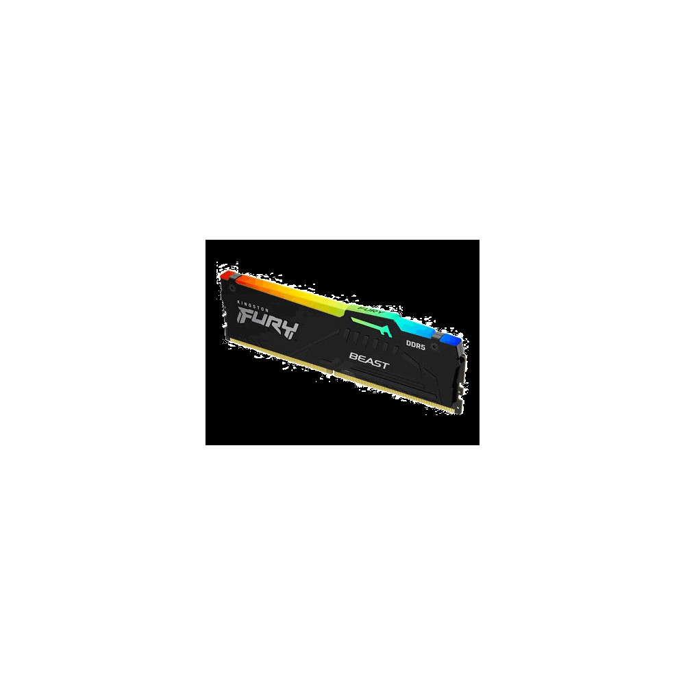 Produktbild för Kingston FURY Beast RGB - DDR5 - modul - 16 GB - DIMM 288-pin / PC5-44800 - ej buffrad