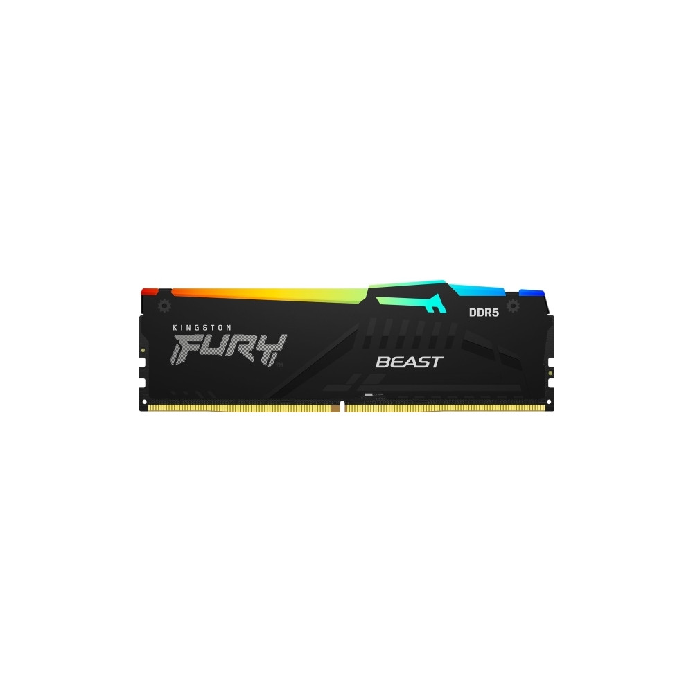 Produktbild för Kingston FURY Beast RGB - DDR5 - modul - 16 GB - DIMM 288-pin / PC5-44800 - ej buffrad