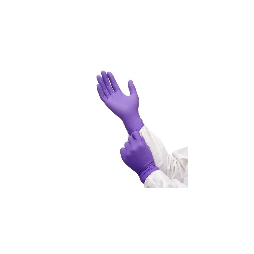 Produktbild för Nitrilhandske KIMTECH lila XL 100/fp