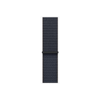Produktbild för Apple Watch Series 10 (GPS) - jet black aluminium - smart klocka med sportögla - bläck - 64 GB