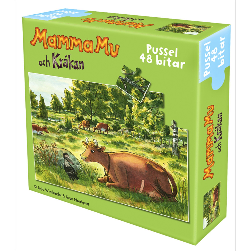 Produktbild för Mamma Mu minipussel : 48 bitar