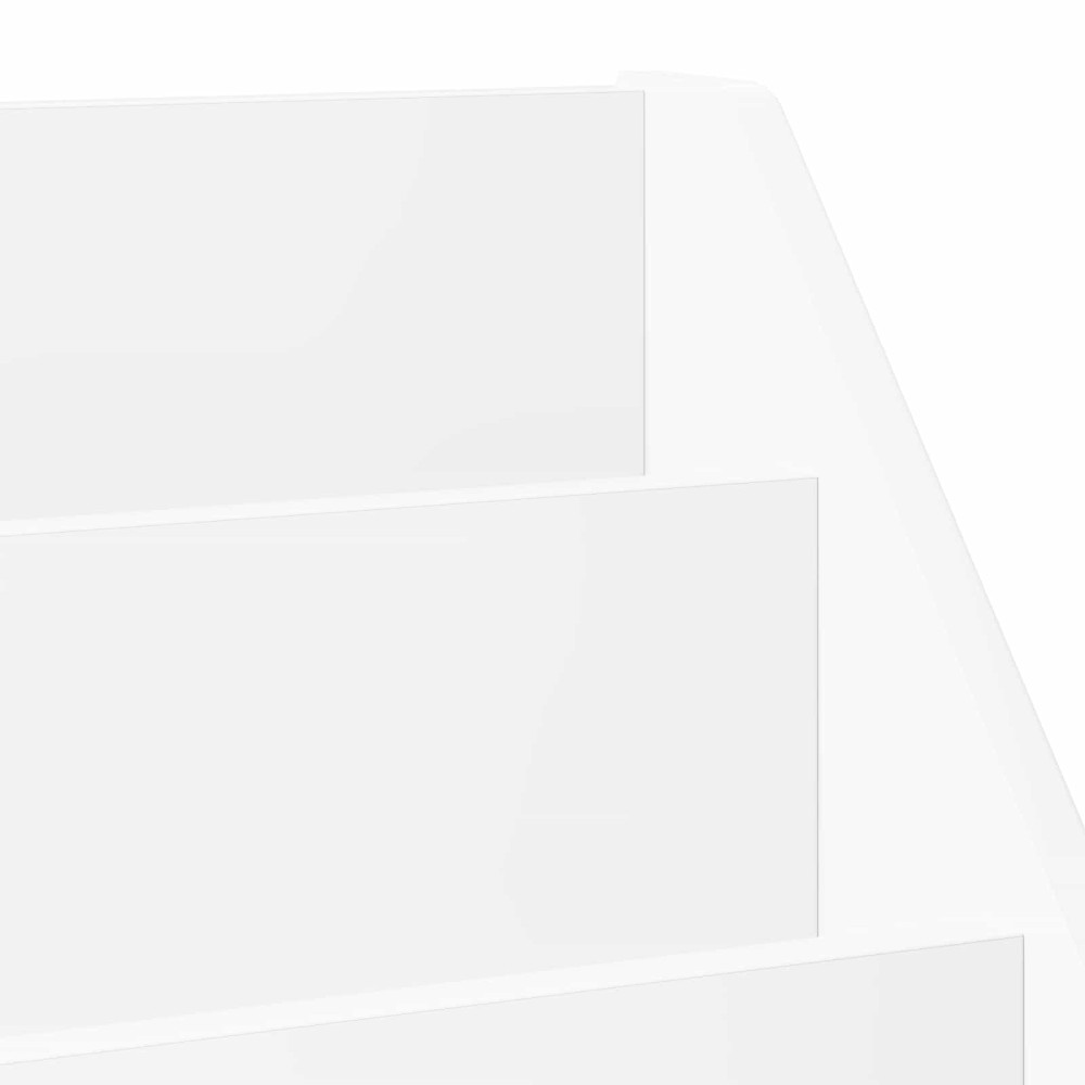 Produktbild för Barnbokhylla Vit 72,5 x 29,5 x 69 cm Konstruerat trä