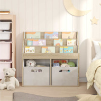 Produktbild för Barnbokhylla Sonoma-ek 72,5 x 29,5 x 69 cm Konstruerat trä