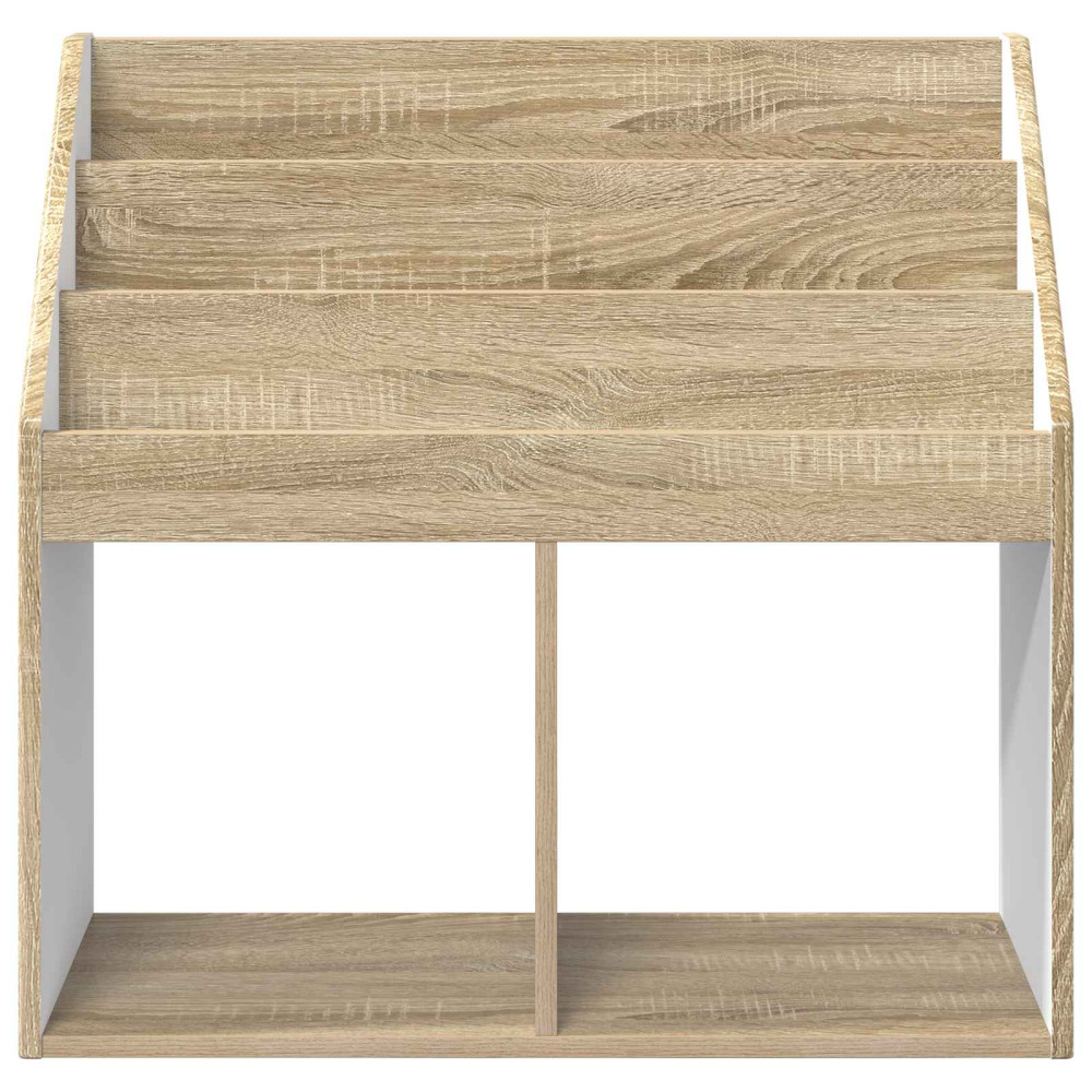 Produktbild för Barnbokhylla Sonoma-ek 72,5 x 29,5 x 69 cm Konstruerat trä