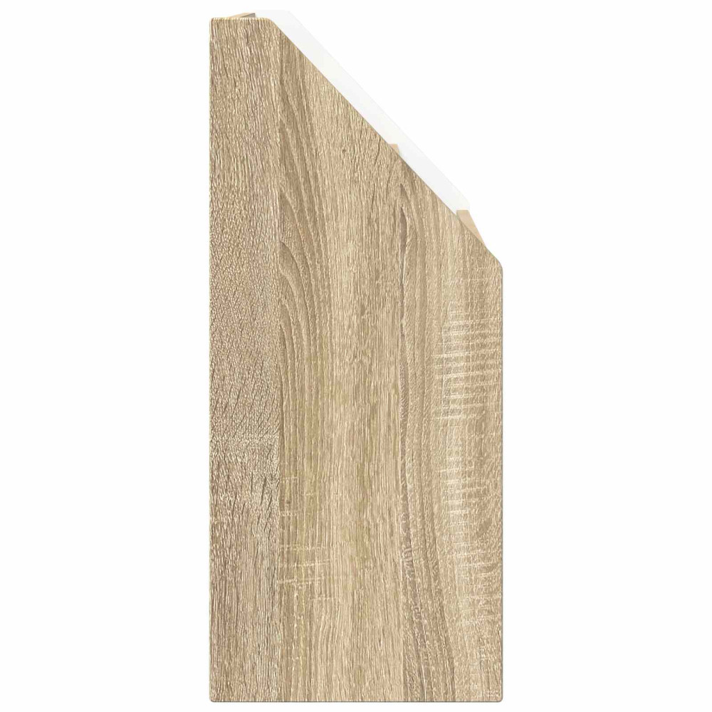 Produktbild för Barnbokhylla Sonoma-ek 72,5 x 29,5 x 69 cm Konstruerat trä