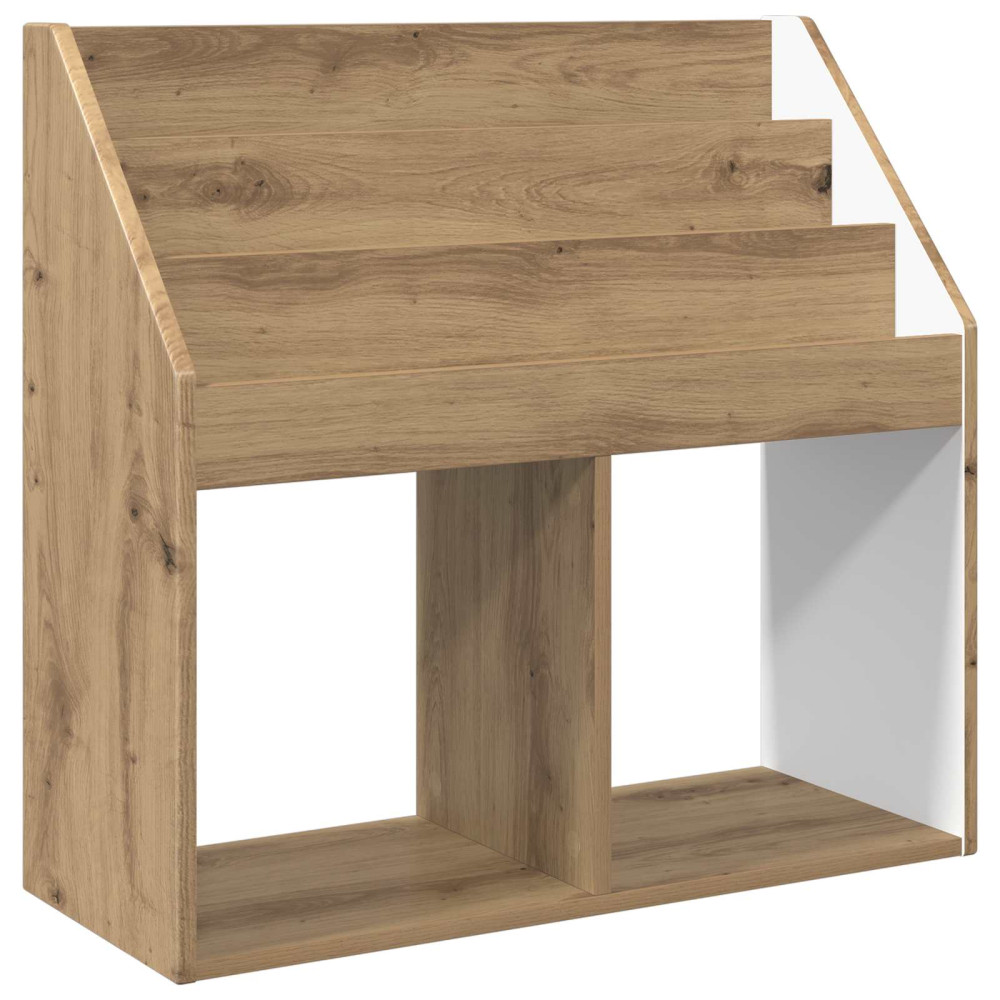 Produktbild för Barnbokhylla Artisan Ek 72,5 x 29,5 x 69 cm Konstruerat trä
