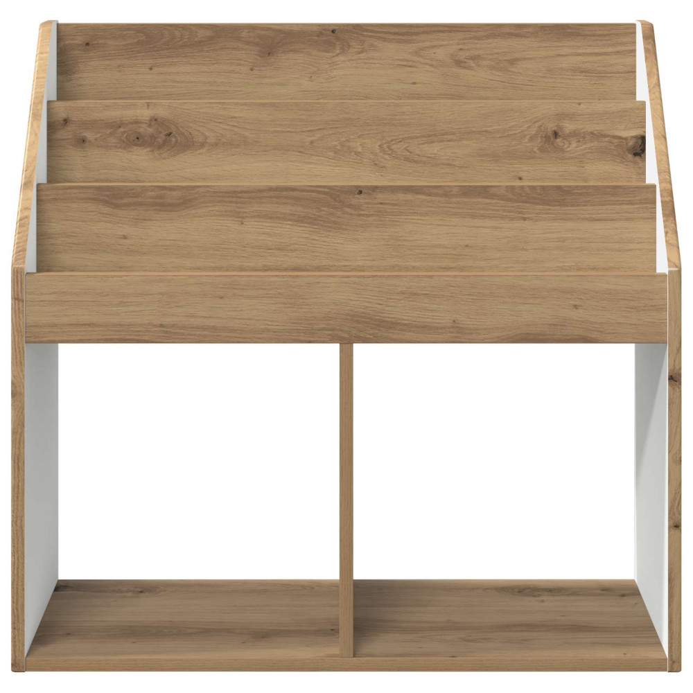 Produktbild för Barnbokhylla Artisan Ek 72,5 x 29,5 x 69 cm Konstruerat trä
