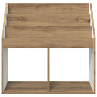 Produktbild för Barnbokhylla Artisan Ek 72,5 x 29,5 x 69 cm Konstruerat trä