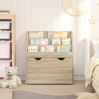 Produktbild för Barnbokhylla Sonoma-ek 60 x 29,5 x 69 cm Konstruerat trä