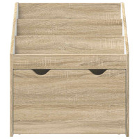 Produktbild för Barnbokhylla Sonoma-ek 60 x 29,5 x 69 cm Konstruerat trä