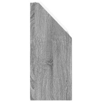 Produktbild för Barnbokhylla Grå Sonoma 60 x 29,5 x 69 cm Konstruerat trä