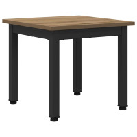 Produktbild för Kaffeebord Artisan Ek 40 x 40 x 36 cm Konstruerat trä