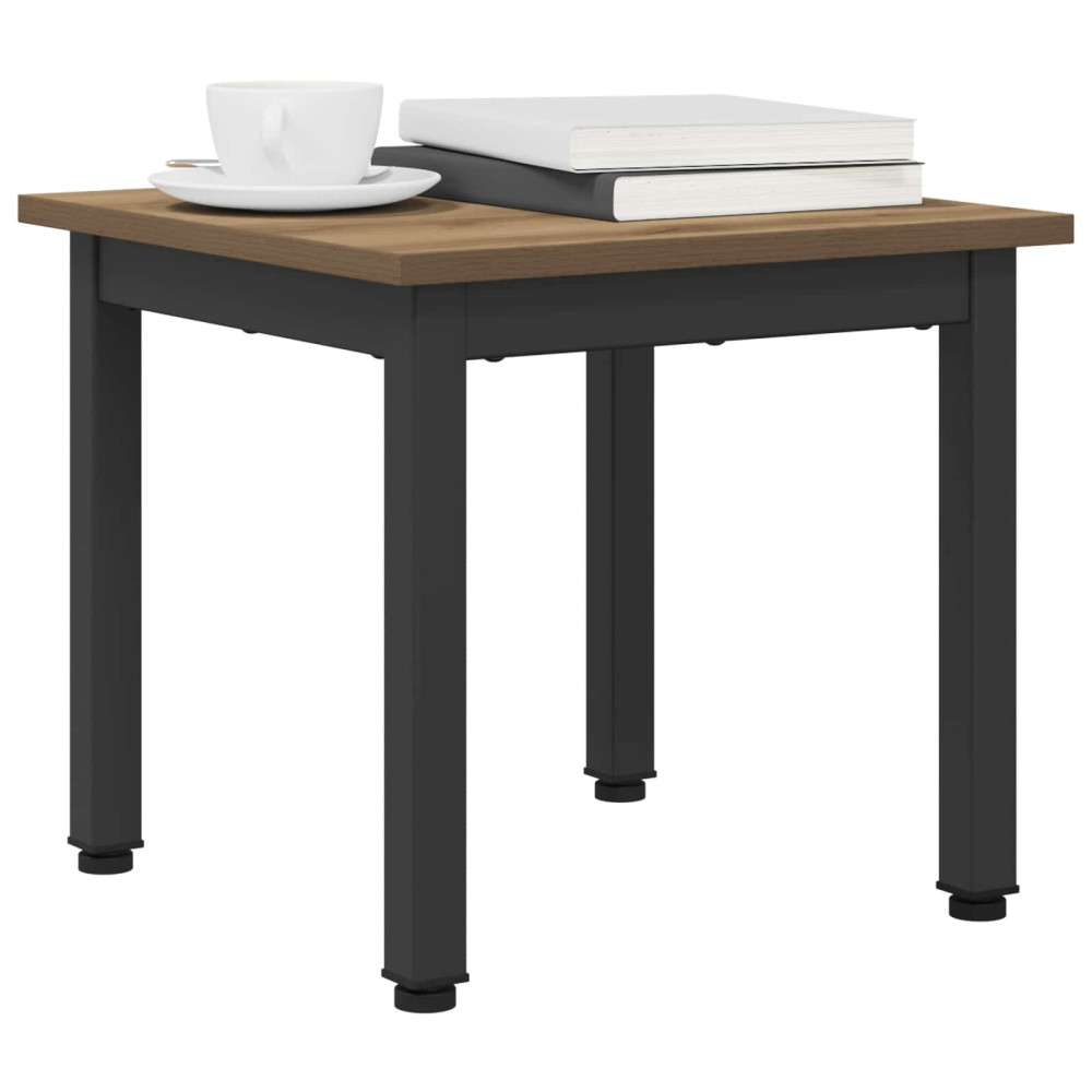 Produktbild för Kaffeebord Artisan Ek 40 x 40 x 36 cm Konstruerat trä