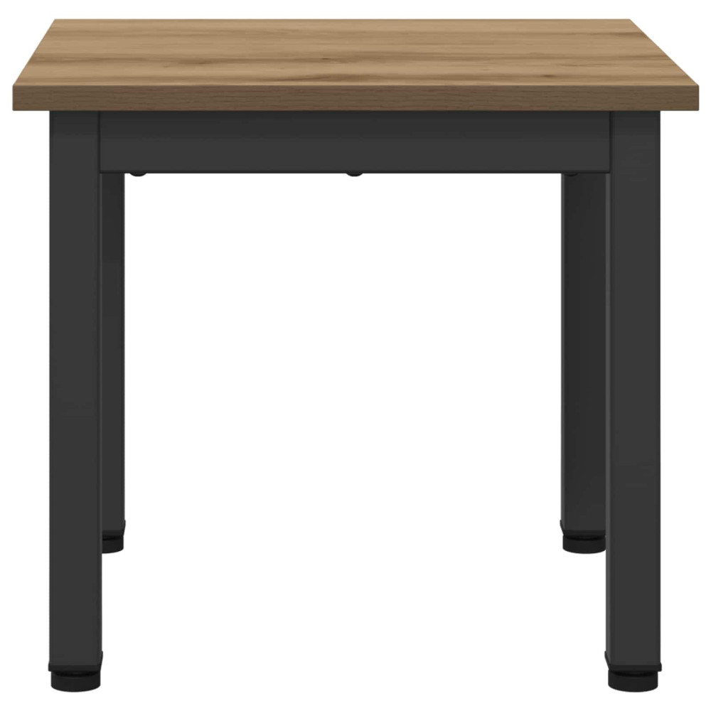 Produktbild för Kaffeebord Artisan Ek 40 x 40 x 36 cm Konstruerat trä