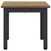 Produktbild för Kaffeebord Artisan Ek 40 x 40 x 36 cm Konstruerat trä