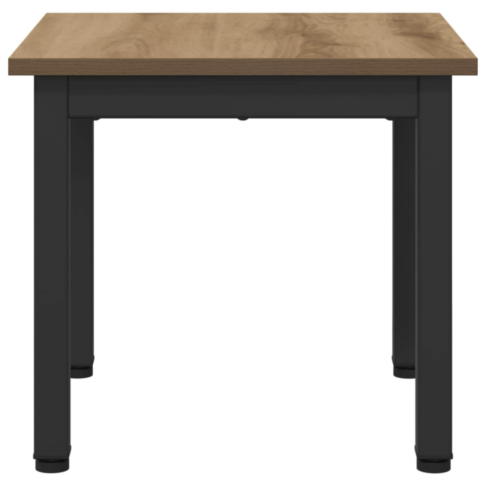 Produktbild för Kaffeebord Artisan Ek 40 x 40 x 36 cm Konstruerat trä