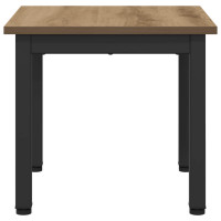 Produktbild för Kaffeebord Artisan Ek 40 x 40 x 36 cm Konstruerat trä