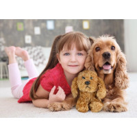 Produktbild för Mjukdjur Lumo Cockerspaniel