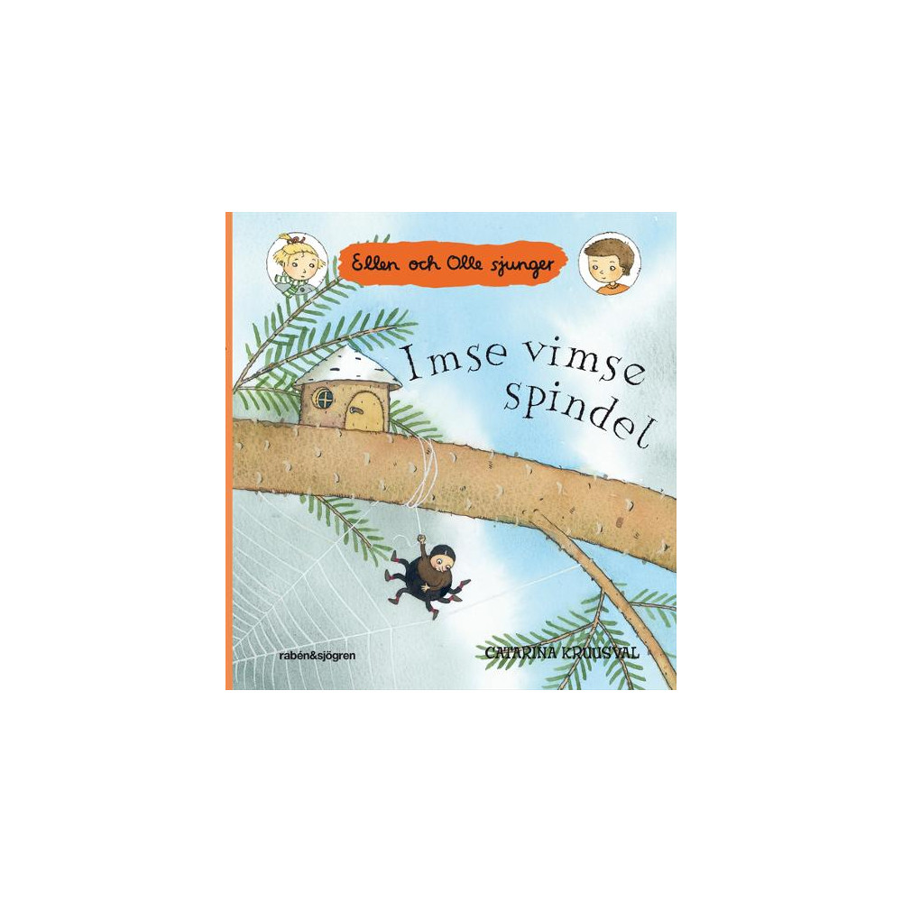 Produktbild för Bok visbok Imse vimse spindel