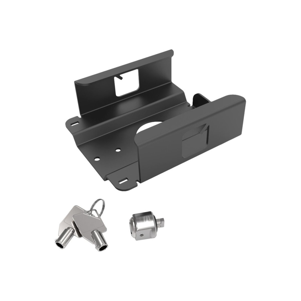 Produktbild för Compulocks Apple TV Security Mount (4K 3rd Gen) (2022) monteringssats - Ventilerad - för mediabox - svart