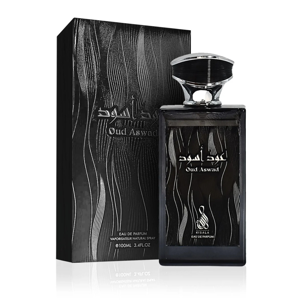 Produktbild för Risala Oud Aswad eau de parfum for men 100 ml