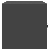 Produktbild för Förvaringsskåp Svart 80 x 40 x 40 cm Stål