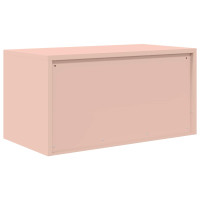 Produktbild för Förvaringsskåp Rosa 80 x 40 x 40 cm Stål