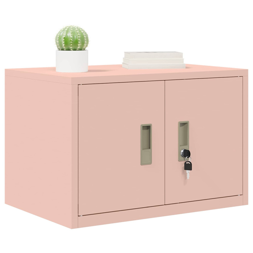 Produktbild för Förvaringsskåp Rosa 60 x 40 x 40 cm Stål