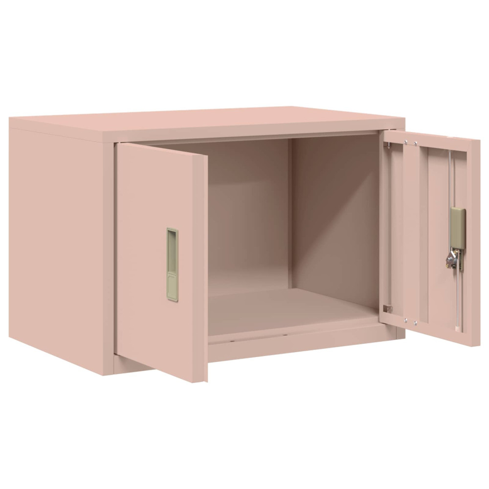Produktbild för Förvaringsskåp Rosa 60 x 40 x 40 cm Stål