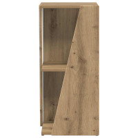 Produktbild för Sidobrett Artisan Ek 33 x 32 x 70,5 cm Konstruerat trä