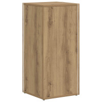 Produktbild för Sidobrett Artisan Ek 33 x 32 x 70,5 cm Konstruerat trä
