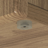 Produktbild för Sidobrett Artisan Ek 33 x 32 x 70,5 cm Konstruerat trä