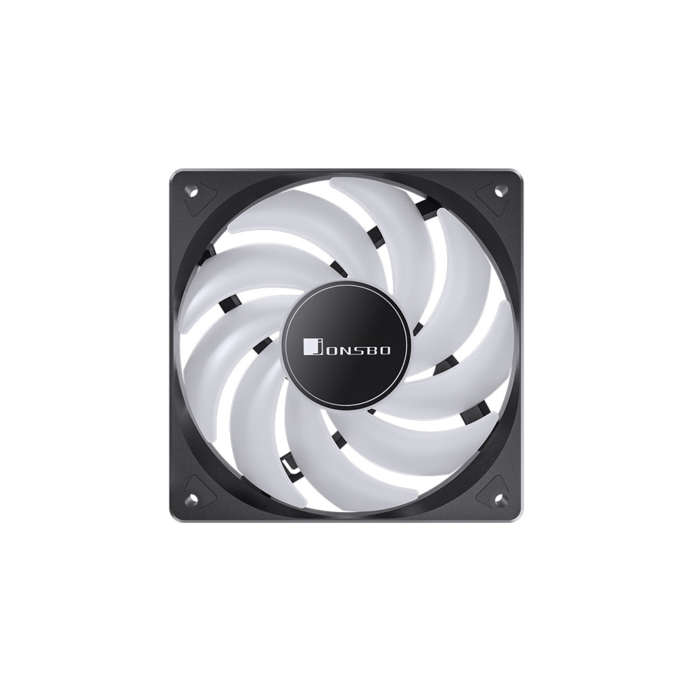 Produktbild för Jonsbo CR-1000 EVO ARGB Black, Fan, 12 cm, 600 RPM, 1500 RPM...
