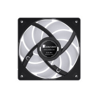 Produktbild för Jonsbo CR-1000 EVO ARGB Black, Fan, 12 cm, 600 RPM, 1500 RPM...
