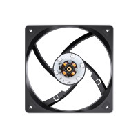 Produktbild för Jonsbo CR-1000 EVO ARGB Black, Fan, 12 cm, 600 RPM, 1500 RPM...