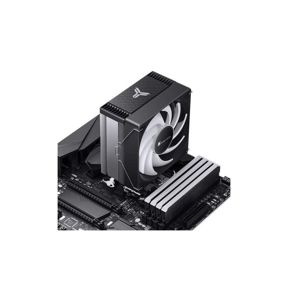 Produktbild för Jonsbo CR-1000 EVO ARGB Black, Fan, 12 cm, 600 RPM, 1500 RPM...