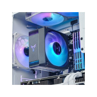 Produktbild för Jonsbo CR-1000 EVO ARGB Black, Fan, 12 cm, 600 RPM, 1500 RPM...