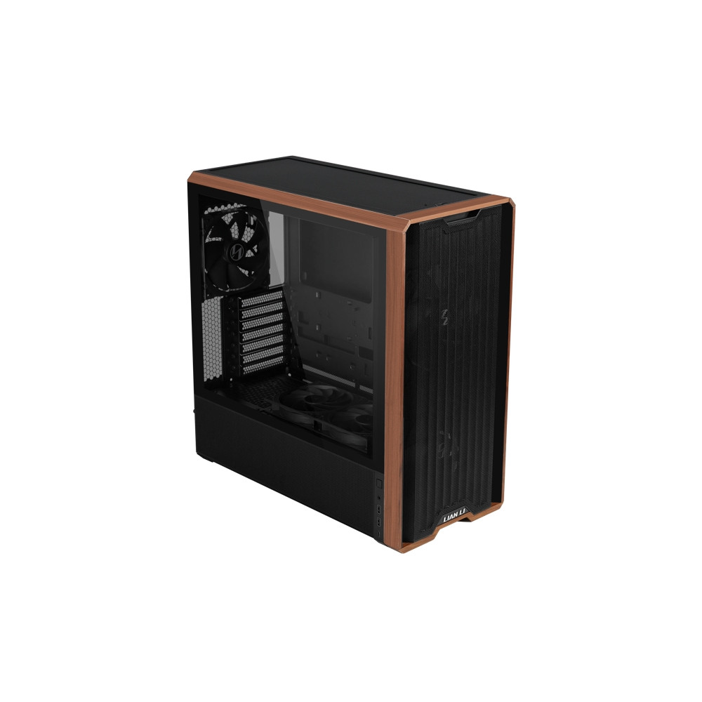 Produktbild för Lian Li Lancool LAN217X, Midi Tower, PC, Svart, Trä, ATX, EA...