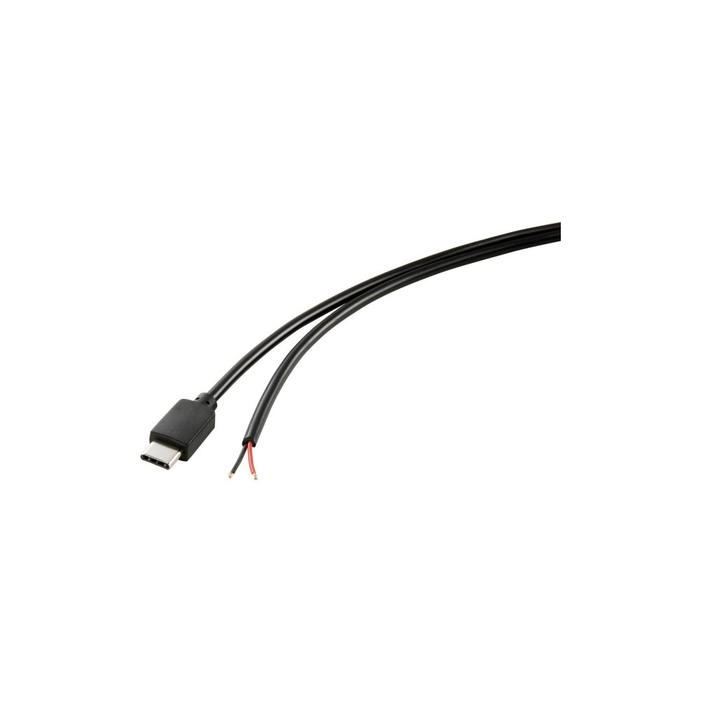 Produktbild för TRU COMPONENTS strömkabel Raspberry Pi [1x USB-C™-kontakt