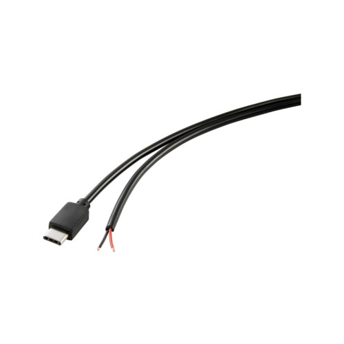TRU Components TRU COMPONENTS strömkabel Raspberry Pi [1x USB-C™-kontakt
