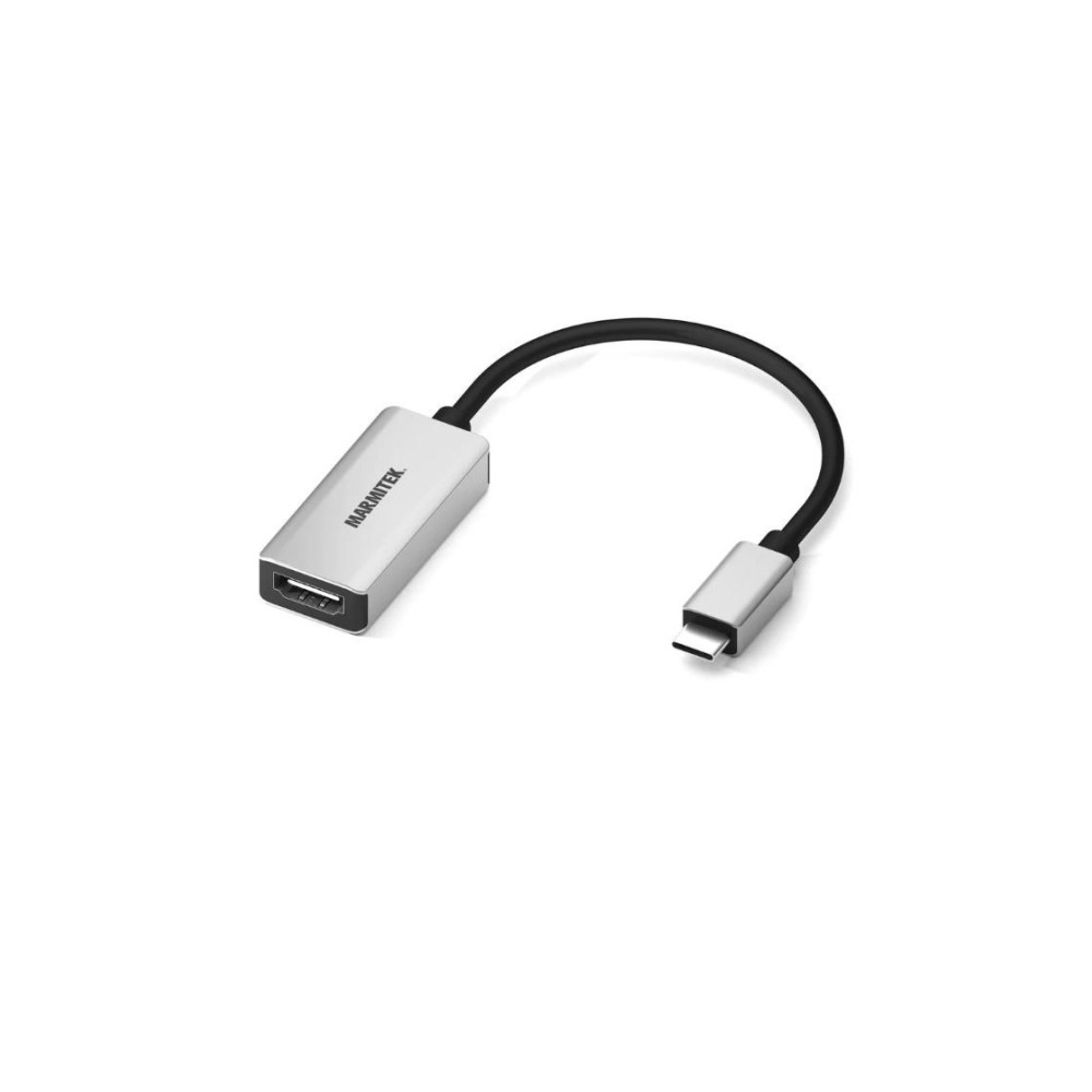Produktbild för Marmitek 25008369, Svart, Silver, 0,15 m, 3840 x 2160 pixlar...